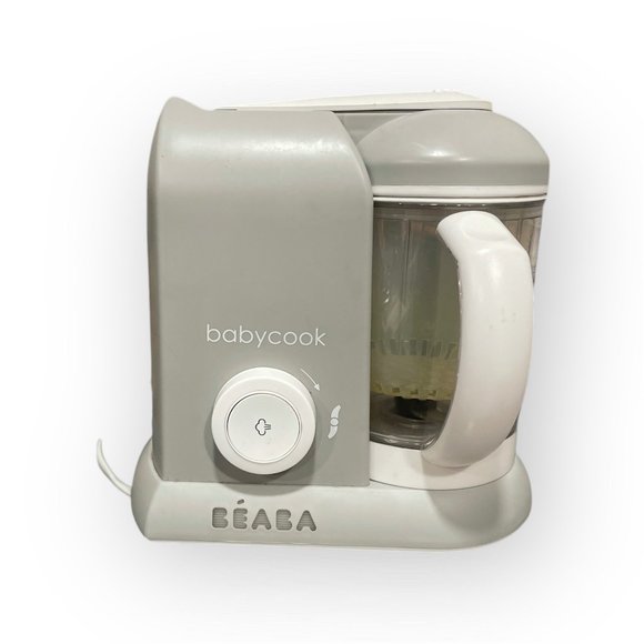 Beaba Babycook Solo 4-In-1 Food Maker Compact Baby Food Processor & Steamer Gray - Picture 1 of 9